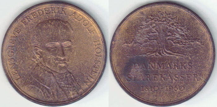 1960 Denmark Medallion (Holstein) A002086